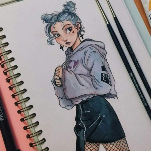 Рисунки для скетчбука