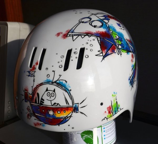 Расписной шлем