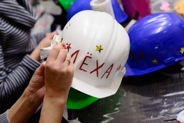 Роспись касок мастер класс