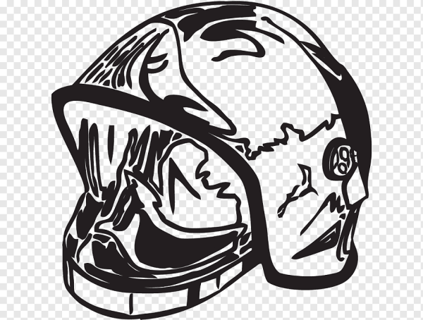 Наклейки на каску пожарного