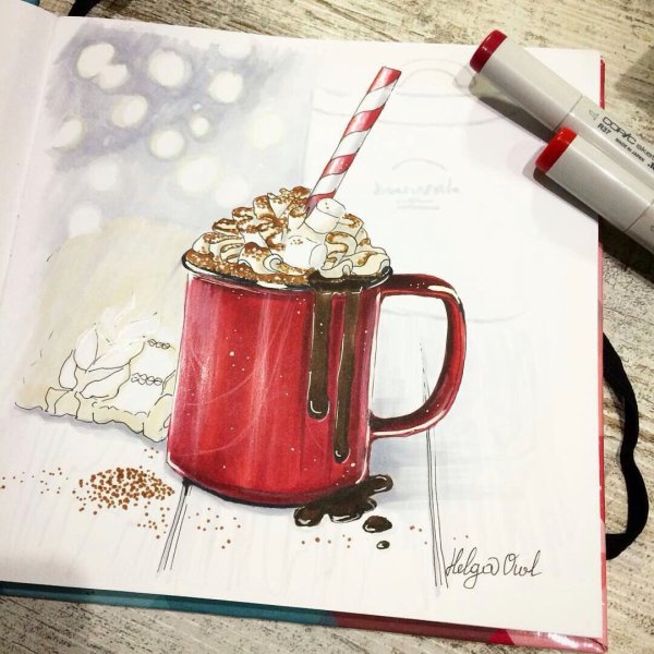 Новогодний скетч Кружка