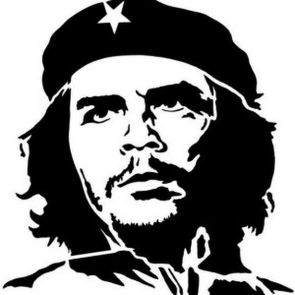 Трафарет чегевары а4