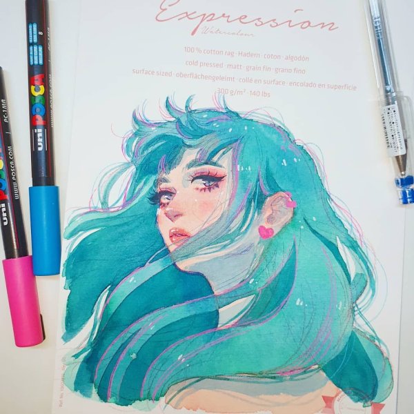 Идеи для рисунков маркерами