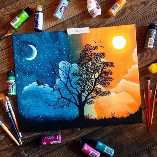 Рисунки фломастерами коктейли