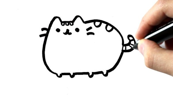 Скетчбук коты