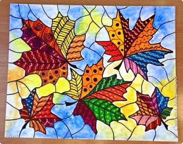 Природа маркерами для скетчинга