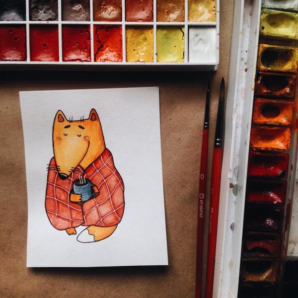 Таня Самошкина осень арт