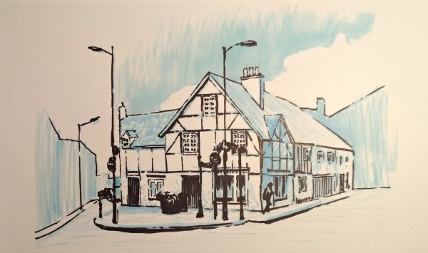 Город для срисовки