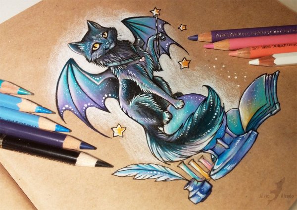 Alvia Alcedo рисунки