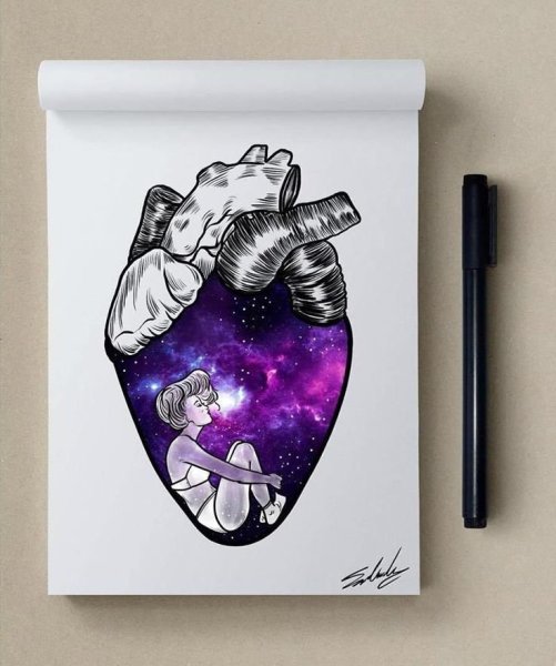 Космические идеи для рисунков