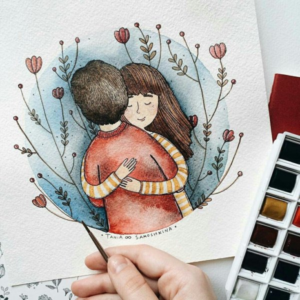 Рисунки для скетчбука фломастерами