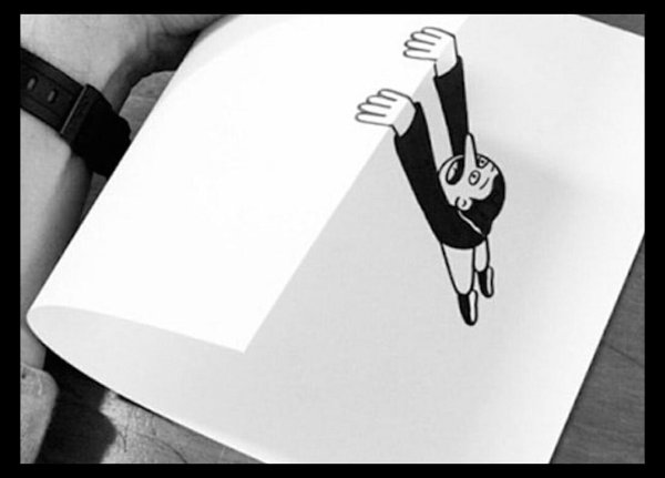 Рисование оптических иллюзий