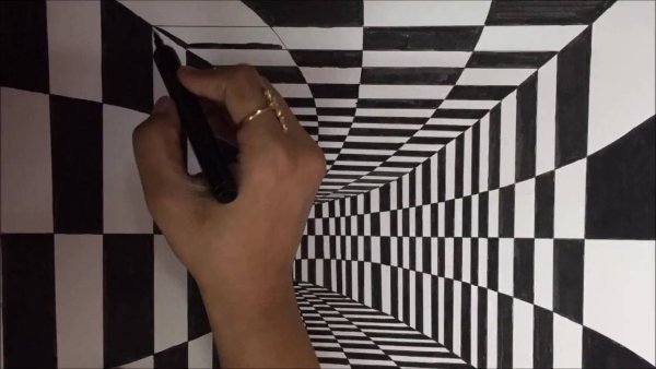 Иллюзии маркером