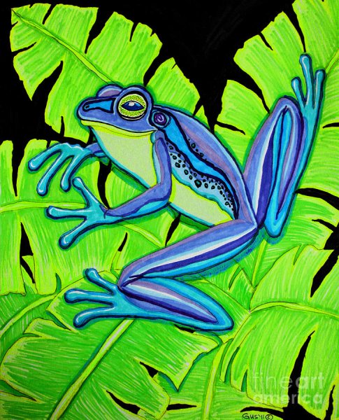 Голубые лягушки Бианки