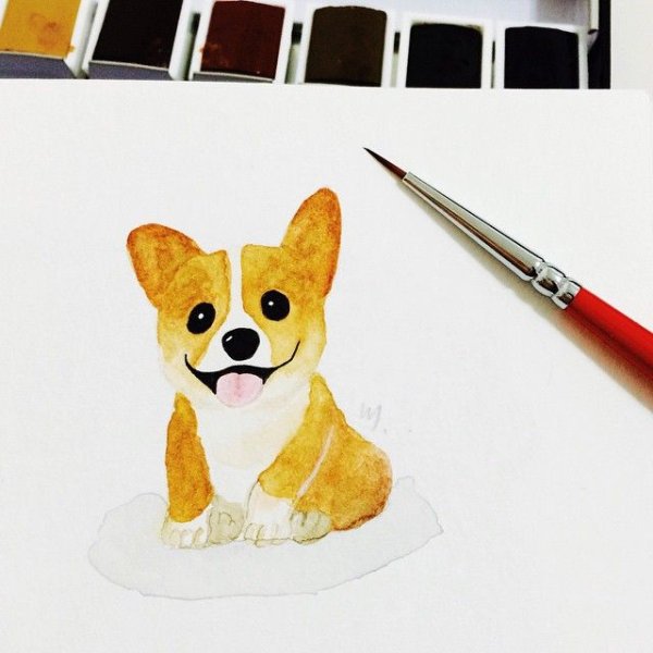 Скетчбук с собаками