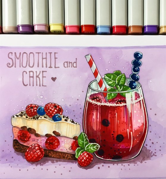 Сладости для скетчбука