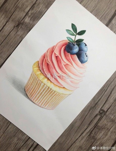 Фуд скетчинг акварель