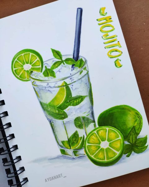 Рисунки маркерами для скетчинга