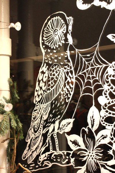 Новогодняя меловая доска