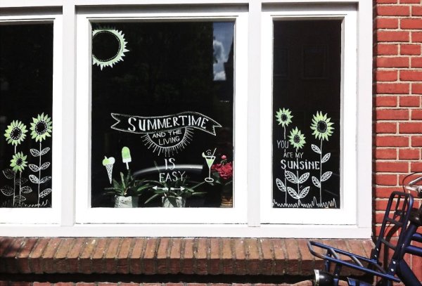 Маркер для рисования на окнах