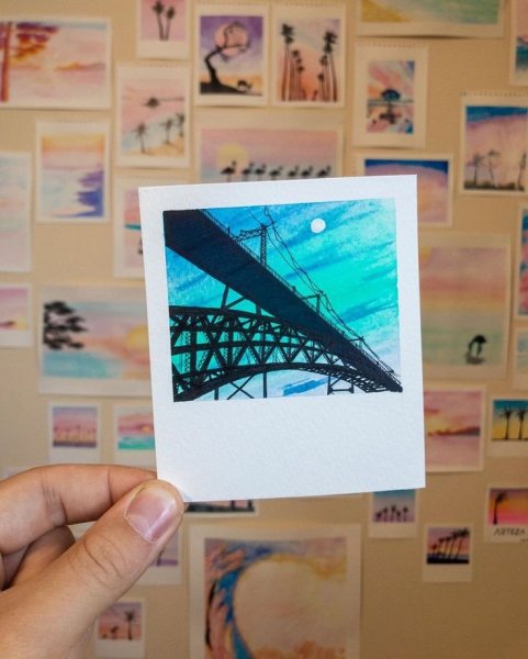 Рисунки паларод маркерами