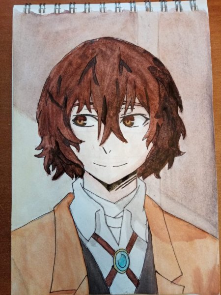 Дадзай Осаму контур