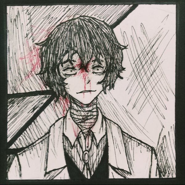 Дадзай Осаму скетч