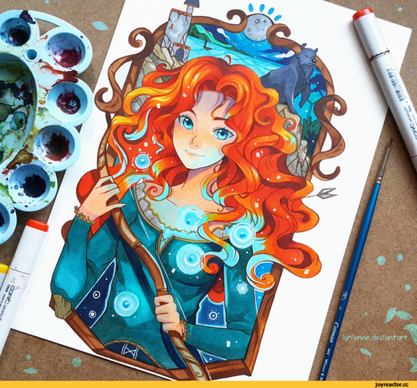 Мерида гуашью