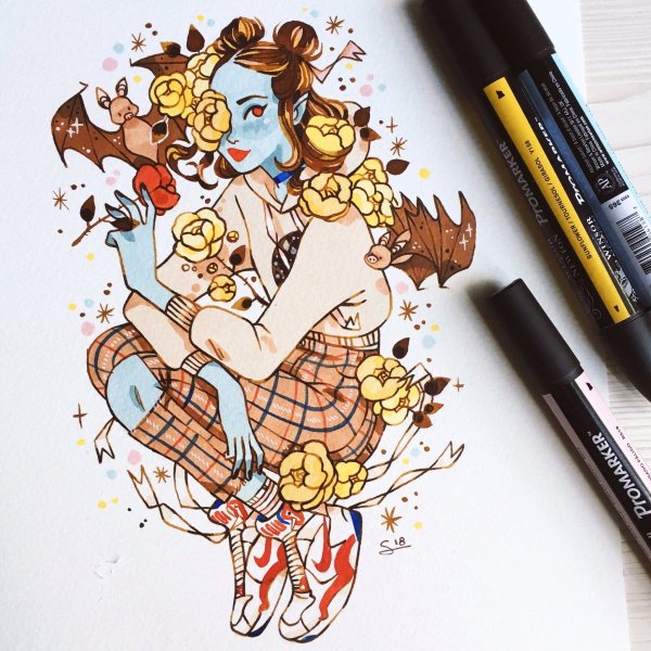 Художник Sibylline Meynet