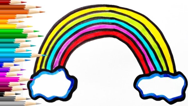 Rainbow мультяшный