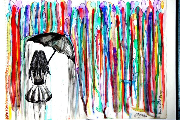 Радужные потеки