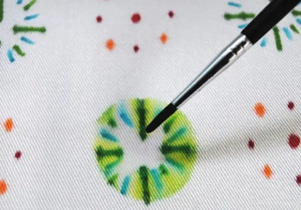 Роспись по ткани фломастерами