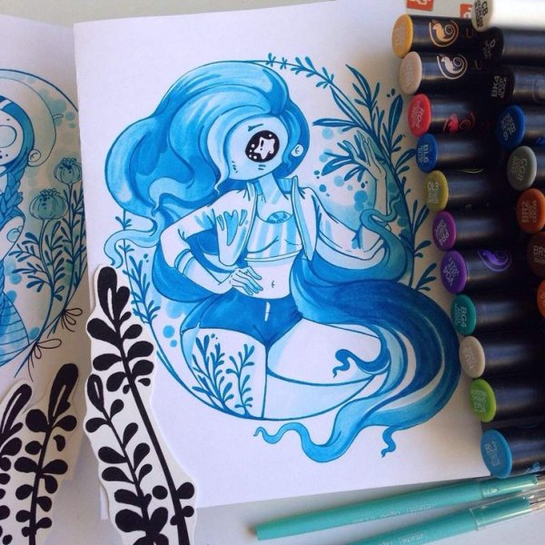 Idiotstile скетчбук