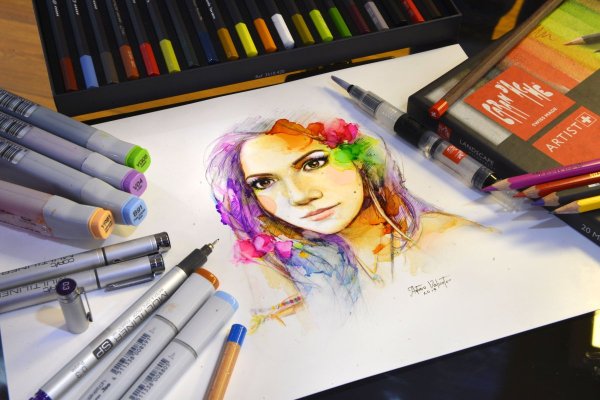 Палитра Копик скетч