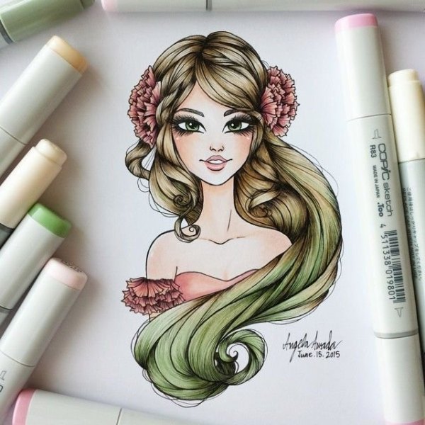 Скетч маркеры Copic