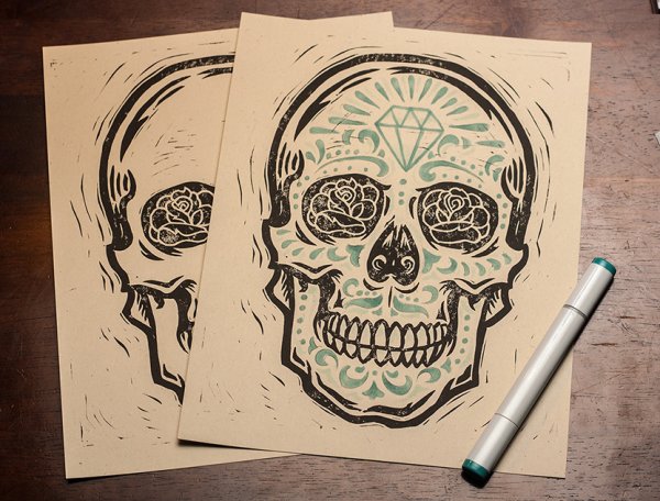 Ручка «череп»