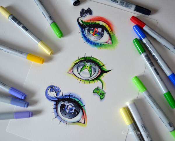 Lighane Art глаза