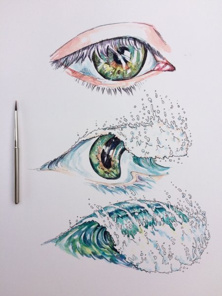 Фломастер для глаз