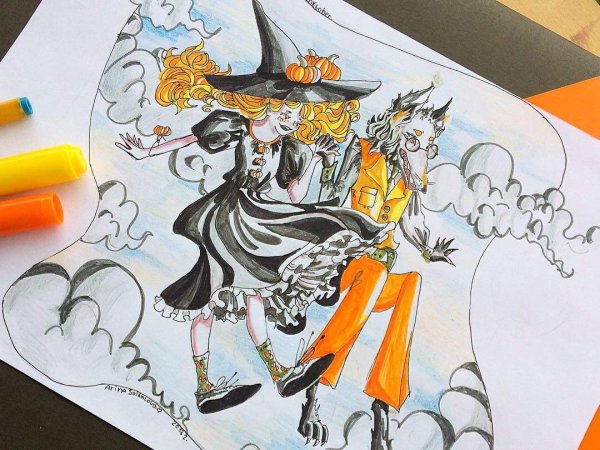 Рисование золотом