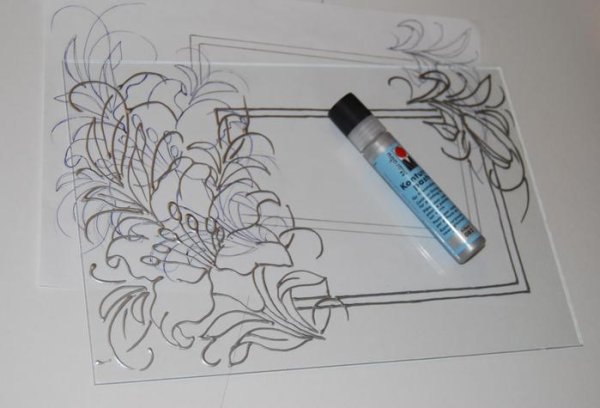 Сусальное золото рисунок