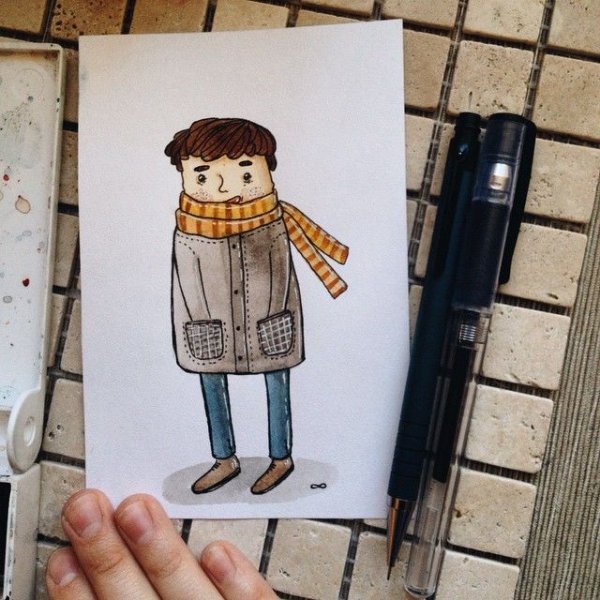 Рисунки для скетчбука лёгкие для мальчиков