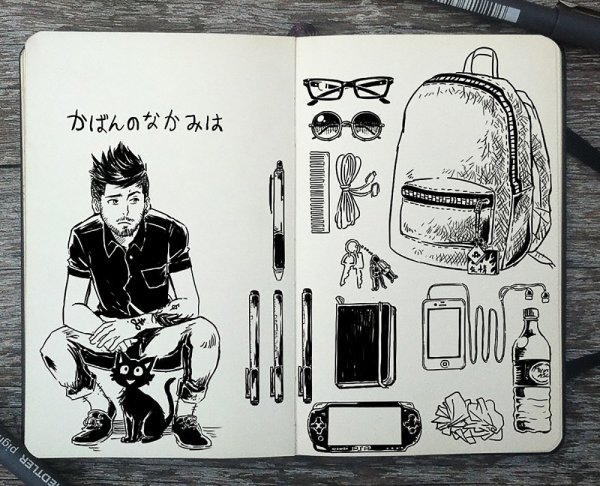 Граффити скетчбук