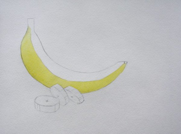 Банан для скетчбука