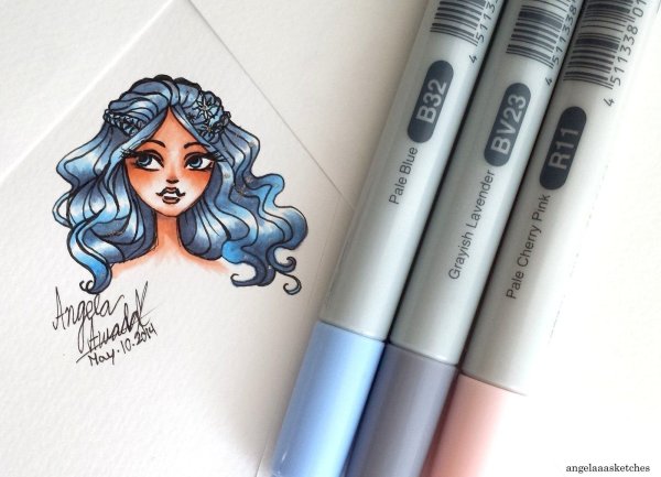 Рисунки легкие фломастерами коктейль