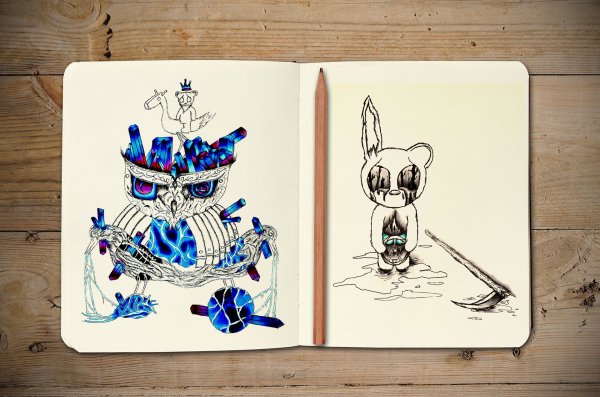 Идеи для рисунков маркерами