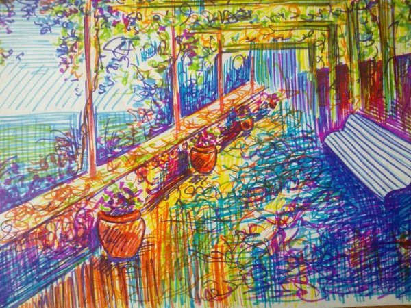 Акварельные скетчи