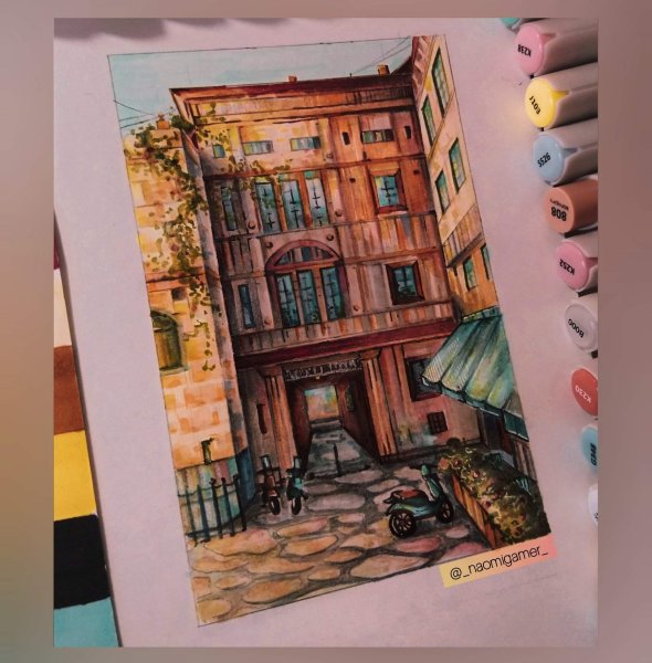 Маркеры для скетчинга Touch cool 48 цветов