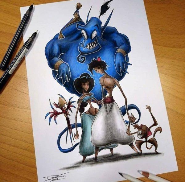 Художник Dino Tomic Дисней