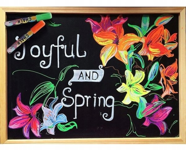 Надпись маркером на стекле