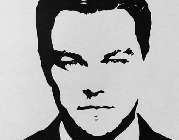 Силуэт Леонардо ди Каприо